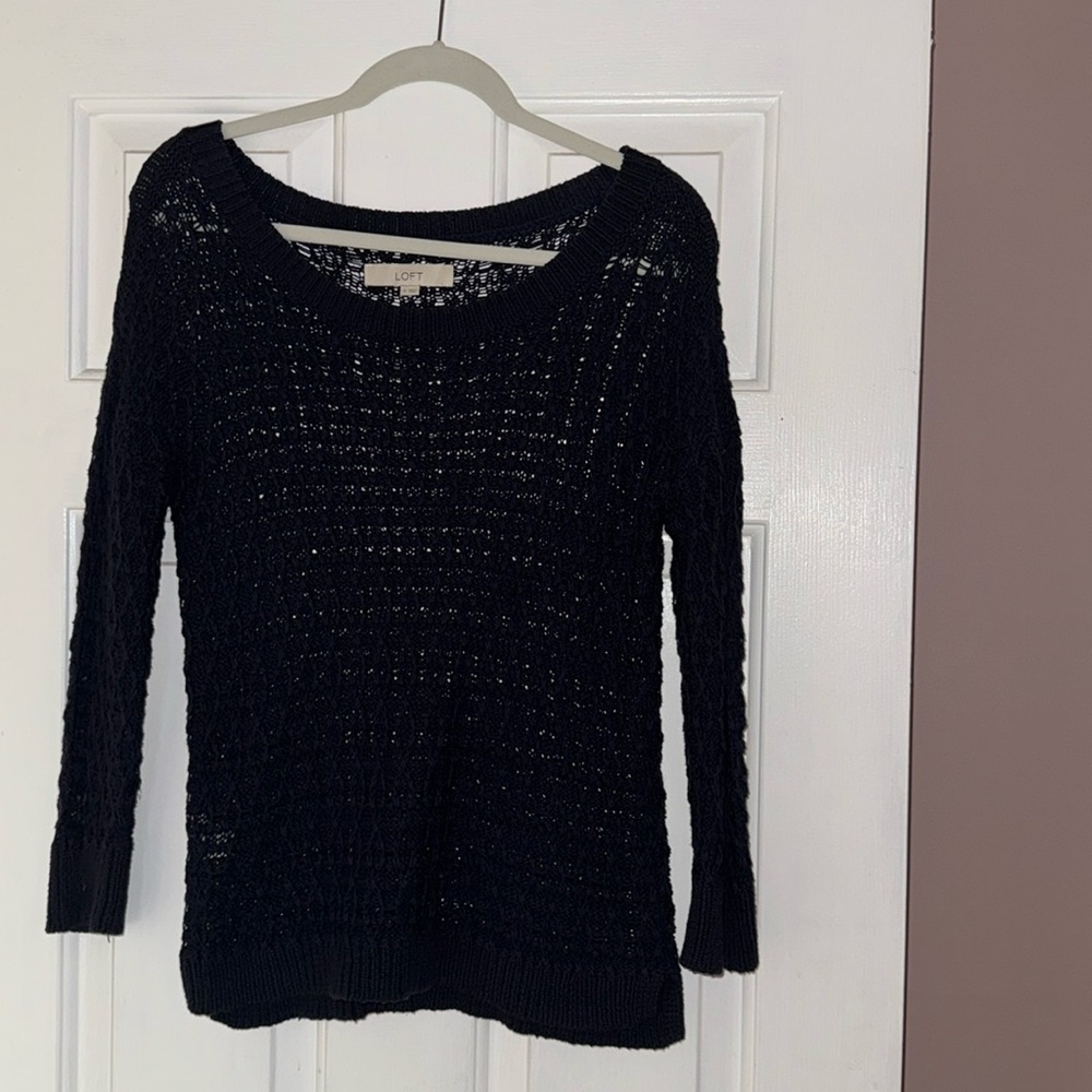 NAVY LOFT SWEATER